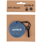 Подвеска мягкая светоотражающая Kite K23-110-5, круглая, синий индиго Подвеска мягкая светоотражающая Kite K23-110-5, круглая, синий индиго