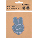 Термонашивка светоотражающая Kite K23-115-3,  Термонашивка светоотражающая Kite K23-115-3,