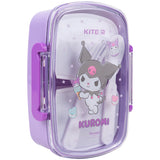 Ланчбокс с наполнением Kite Kuromi HK23-181-1, 750 мл Ланчбокс с наполнением Kite Kuromi HK23-181-1, 750 мл