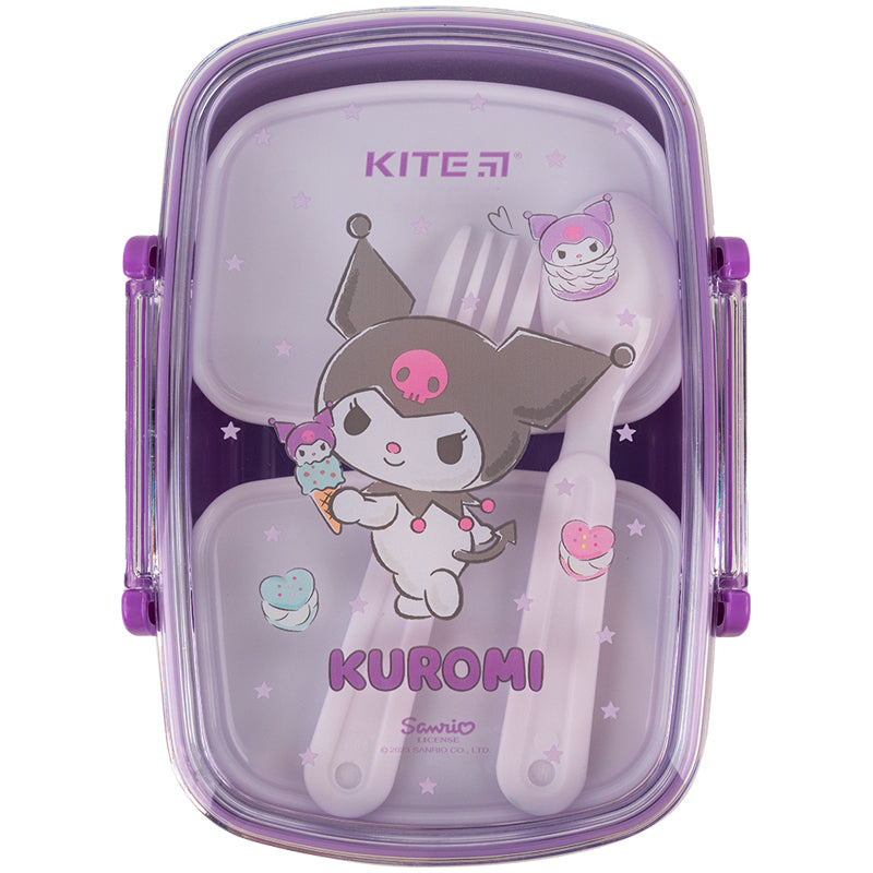 Ланчбокс с наполнением Kite Kuromi HK23-181-1, 750 мл