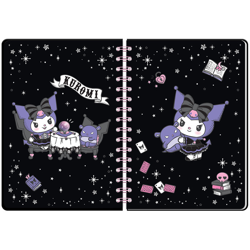 Щоденник на спіралі Kite Kuromi HK23-438, тверда обкладинка