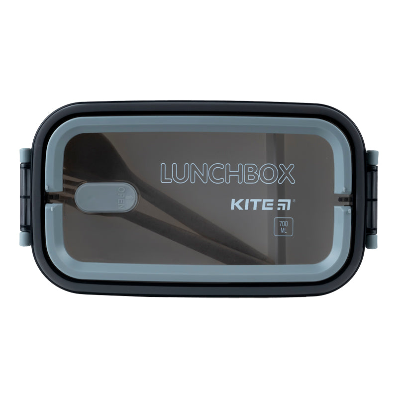 Ланчбокс с наполнением Kite K23-182-1, 700 мл, белый