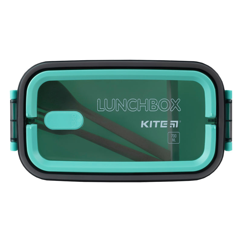 Ланчбокс с наполнением Kite K23-182-2, 700 мл, зеленый