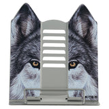 Подставки для книг Kite Wolf K24-390-2, металлическая Подставки для книг Kite Wolf K24-390-2, металлическая
