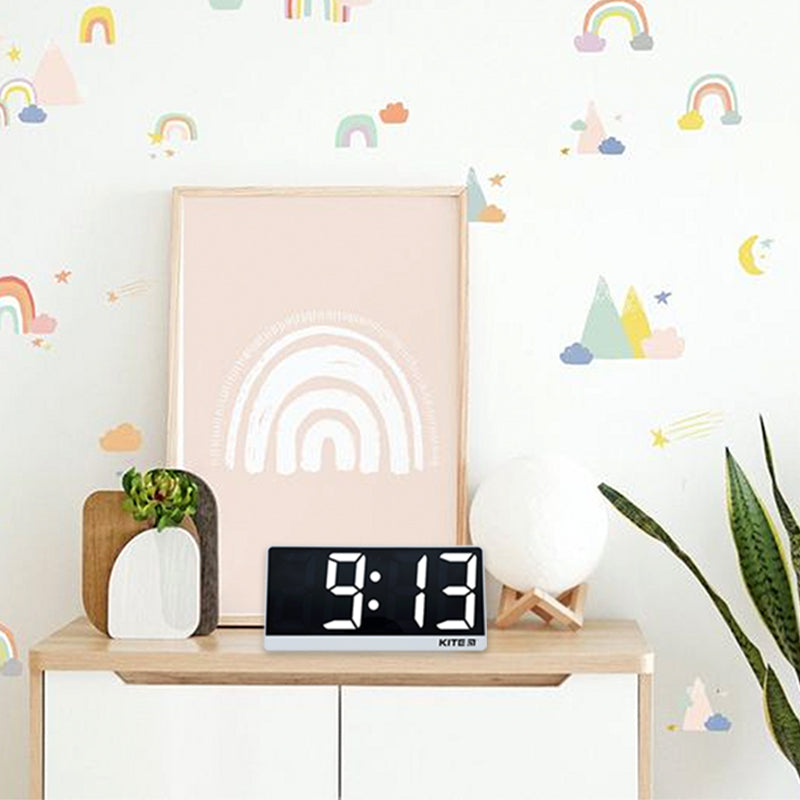 Часы электронные цифровые Kite K24-488-2, белые