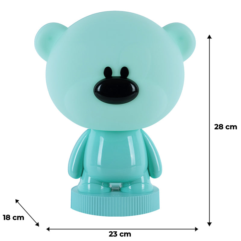 Светильник-ночник LED с аккумулятором Bear Kite K24-490-2-4, зеленый