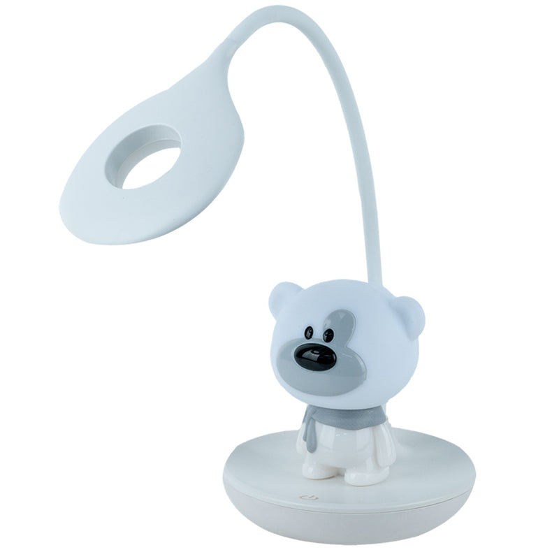 Настольная лампа LED с аккумулятором Bear Kite K24-492-2-1, белый