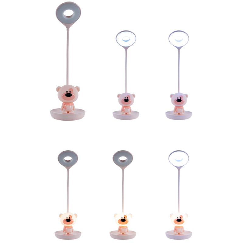 Настільна лампа LED з акумулятором Bear Kite K24-492-2-2, рожевий