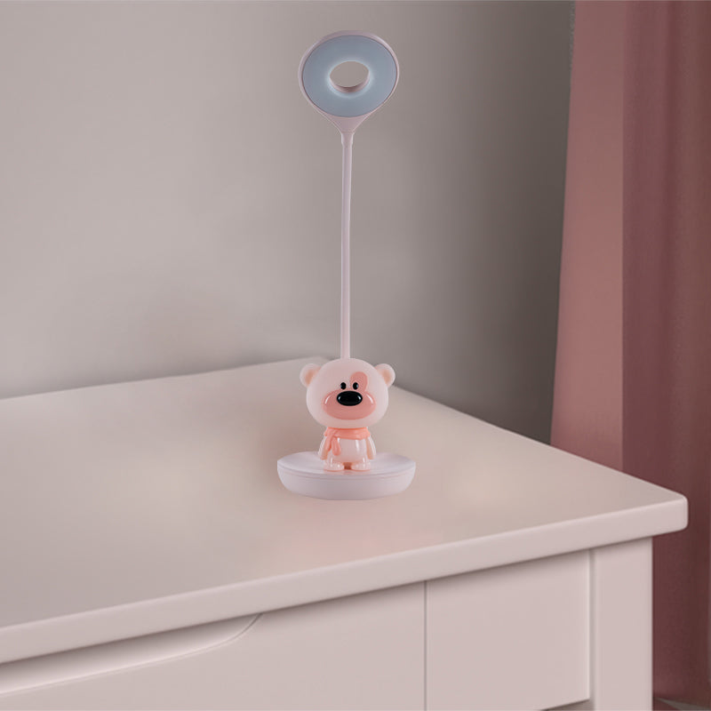 Настільна лампа LED з акумулятором Bear Kite K24-492-2-2, рожевий