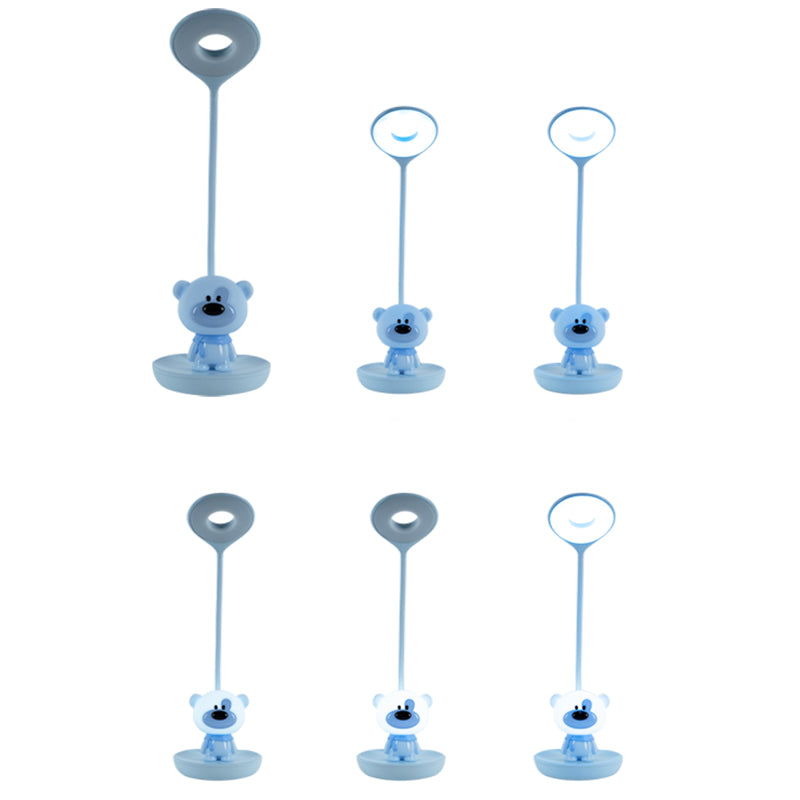 Настольная лампа LED с аккумулятором Bear Kite K24-492-2-3, голубой