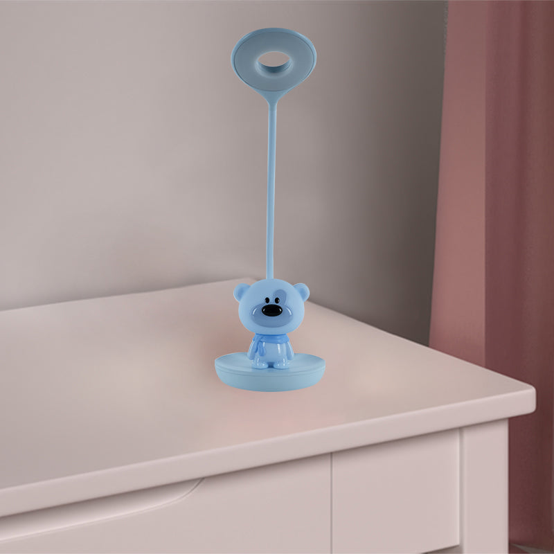 Настольная лампа LED с аккумулятором Bear Kite K24-492-2-3, голубой