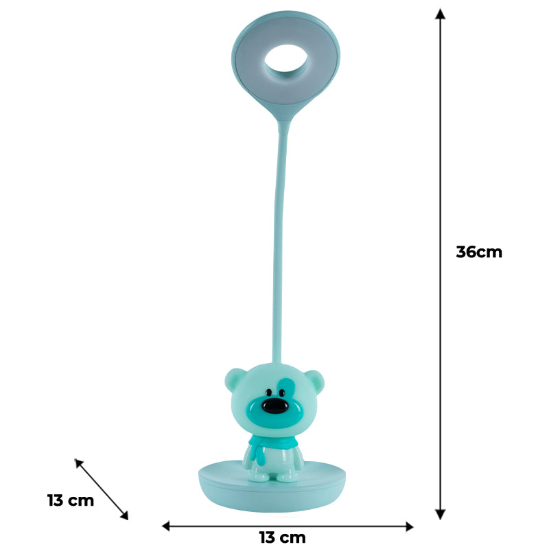 Настільна лампа LED з акумулятором Bear Kite K24-492-2-4, зелений