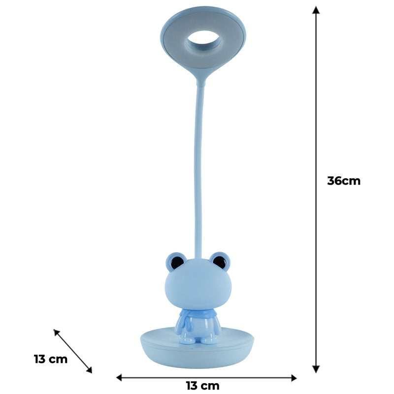 Настольная лампа LED с аккумулятором Froggy Kite K24-492-3-3, голубой