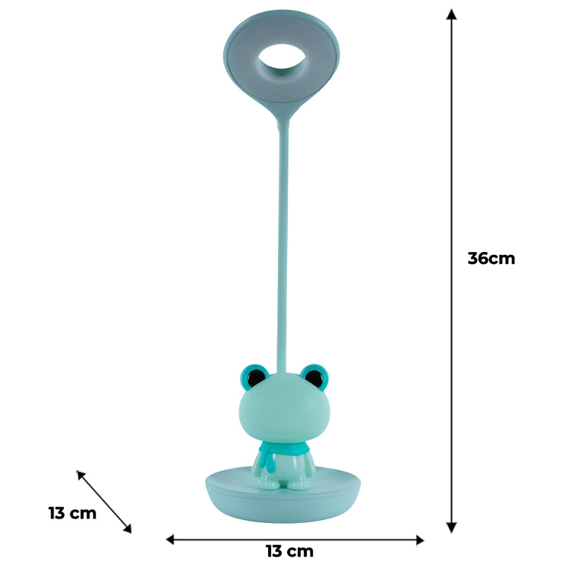 Настільна лампа LED з акумулятором Froggy Kite K24-492-3-4, зелений