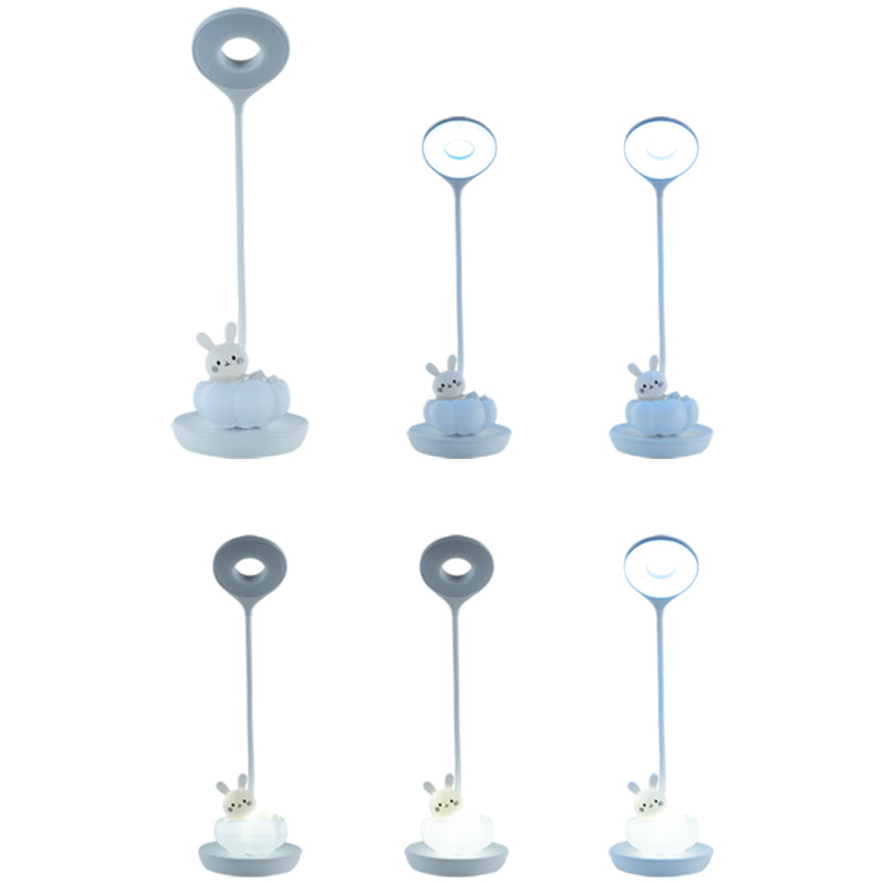 Настольная лампа LED с аккумулятором Cloudy Bunny Kite K24-493-1-1, белый