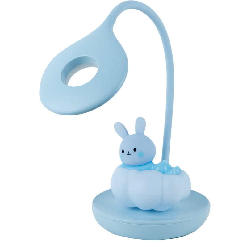 Настольная лампа LED с аккумулятором Cloudy Bunny Kite K24-493-1-3, голубой