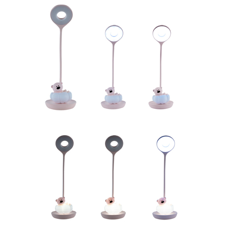 Настільна лампа LED з акумулятором Cloudy Bear Kite K24-493-2-2, рожевий