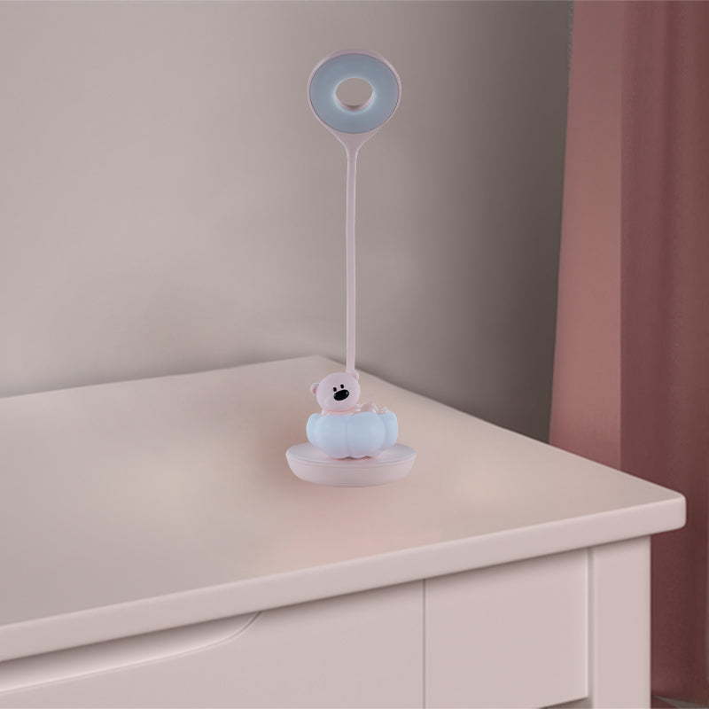 Настільна лампа LED з акумулятором Cloudy Bear Kite K24-493-2-2, рожевий