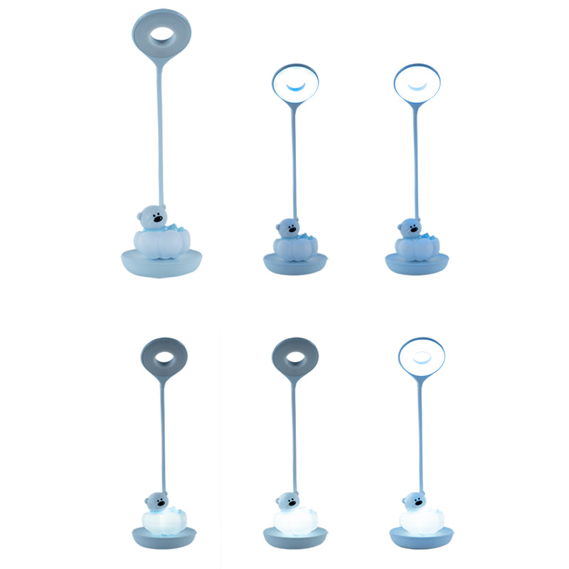 Настольная лампа LED с аккумулятором Cloudy Bear Kite K24-493-2-3, голубой