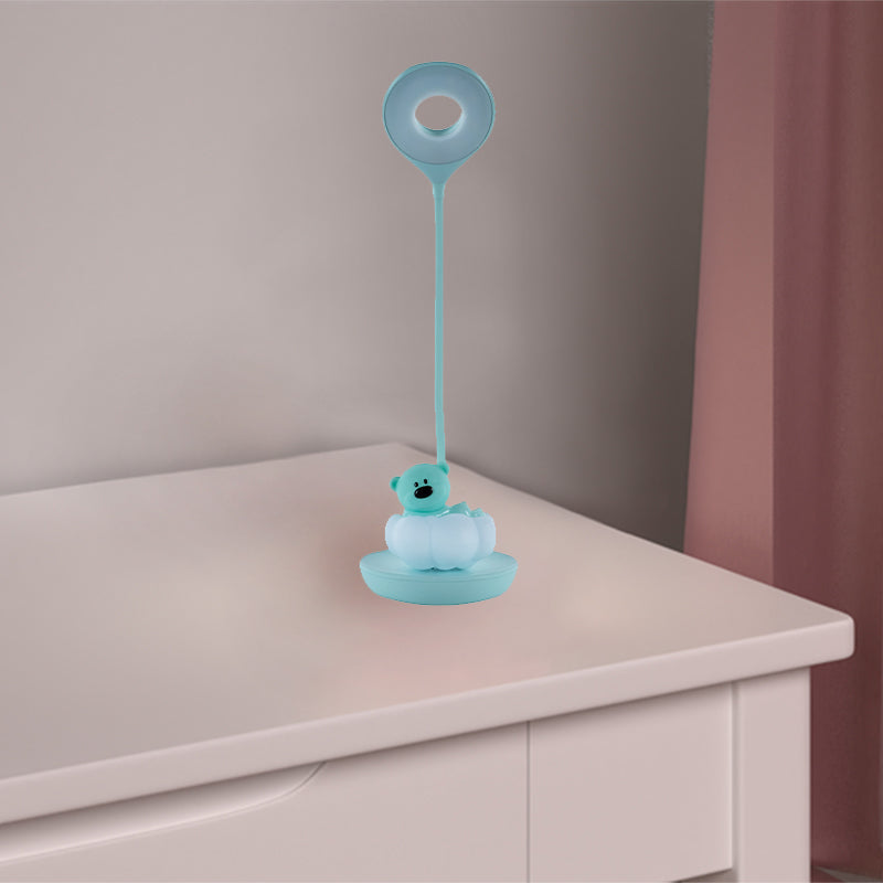 Настільна лампа LED з акумулятором Cloudy Bear Kite K24-493-2-4, зелений