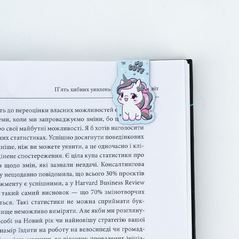 Набір магнітних закладок з фігурними скріпками Kite Diamond K24-495-1