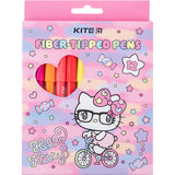 Фломастери Kite Hello Kitty HK24-447, 12 кольорів Фломастери Kite Hello Kitty HK24-447, 12 кольорів