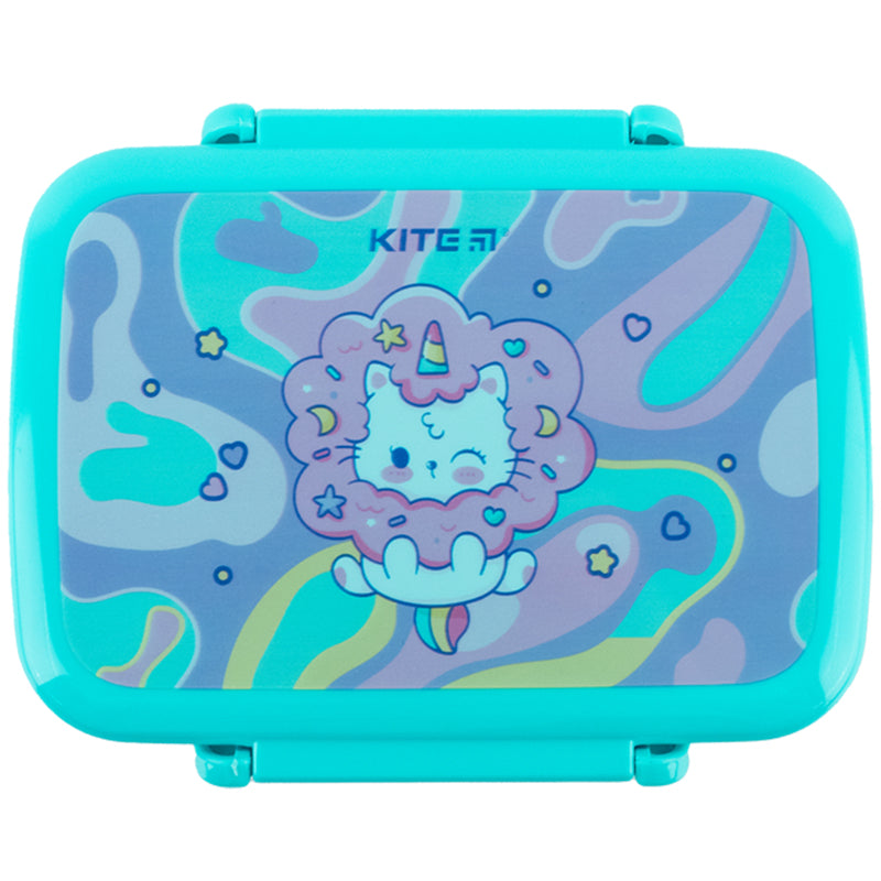 Ланчбокс Kite Rainbow Catcorn K24-160-2, 420 мл