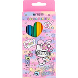 Олівці кольорові Kite Hello Kitty HK24-051, 12 шт. Олівці кольорові Kite Hello Kitty HK24-051, 12 шт.