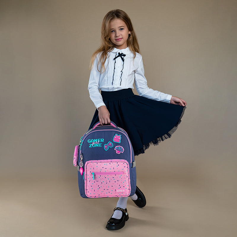 Рюкзак школьный Kite Education Pixel Love K24-770M-1