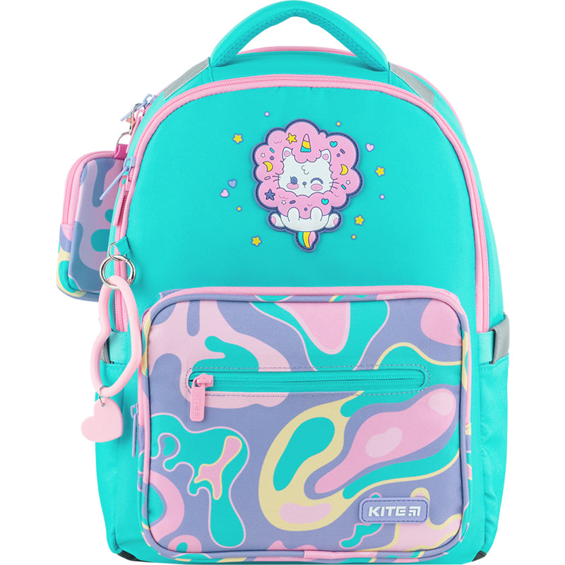 Рюкзак школьный Kite Education Rainbow Catcorn K24-770M-3