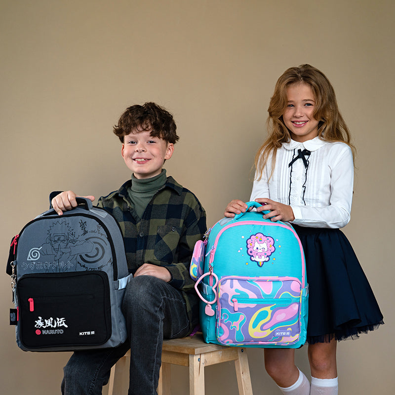 Рюкзак школьный Kite Education Rainbow Catcorn K24-770M-3