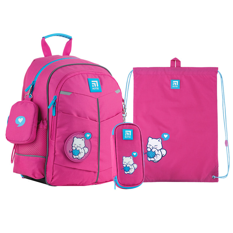 Рюкзак школьный Kite Education Kitten & Clew K24-771S-2