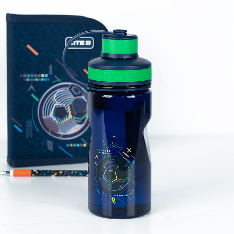 Пляшечка для води Kite Goal K24-397-1, 500 мл, синя