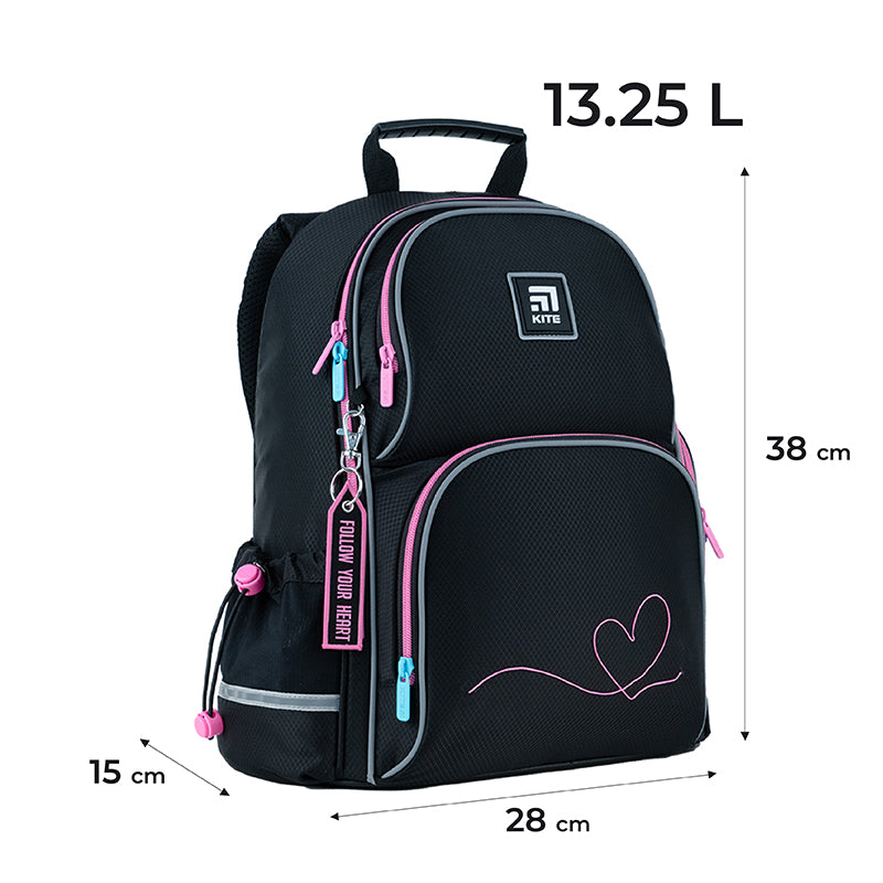 Рюкзак школьный Kite Education Heart K24-702M-1 (LED)