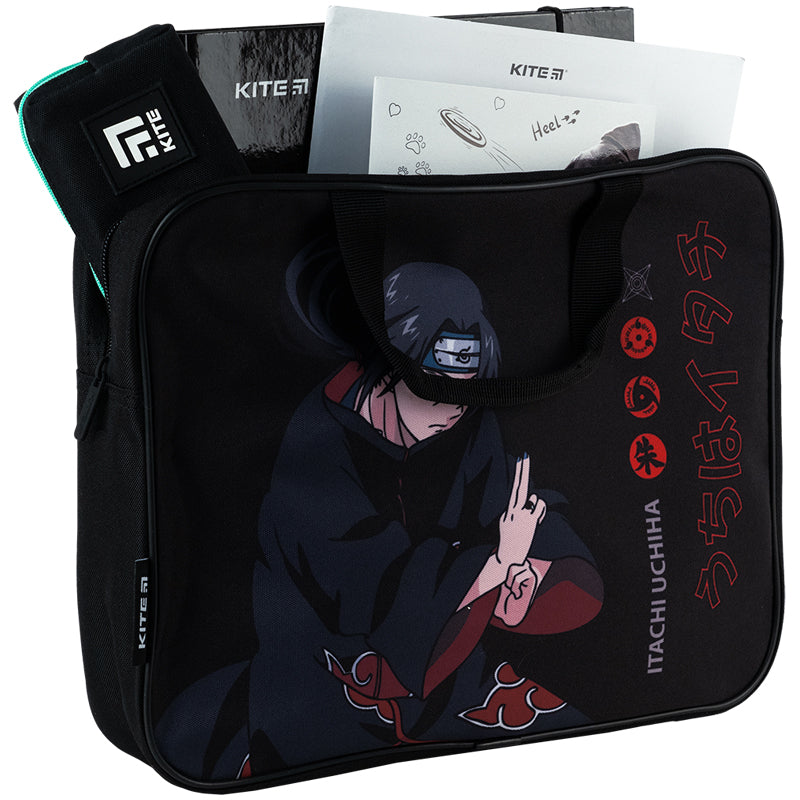 Шкільна текстильна сумка Kite Naruto NR24-589, 1 відділення, A4