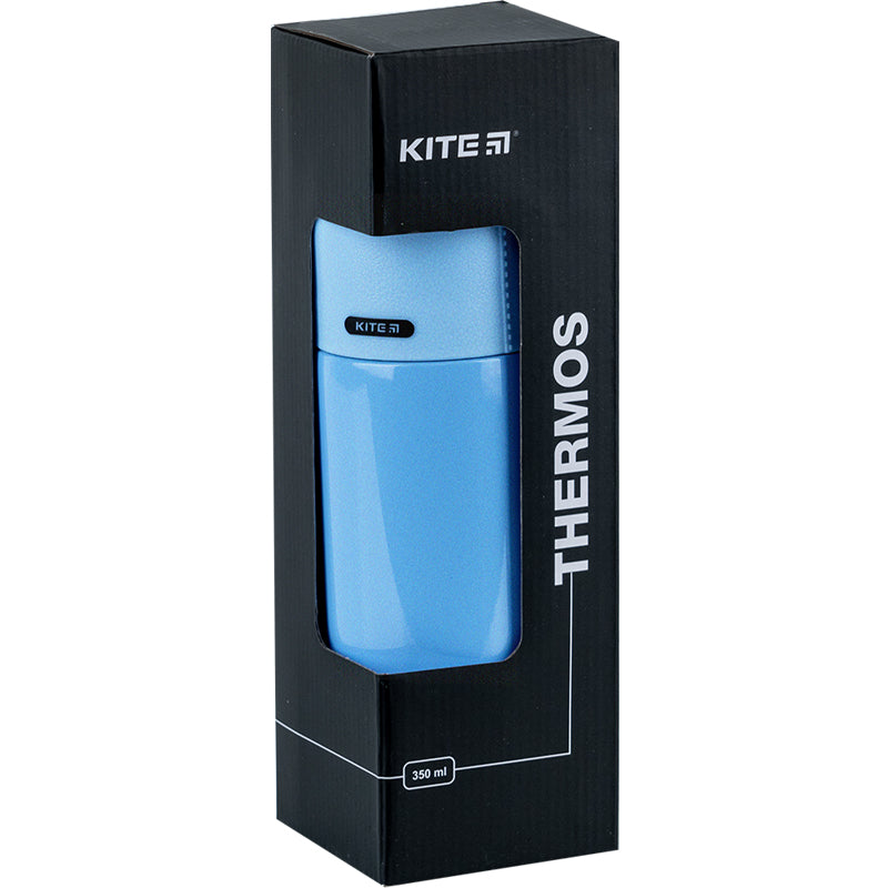Термос Kite Pearl K24-302-4, 350 мл, голубой