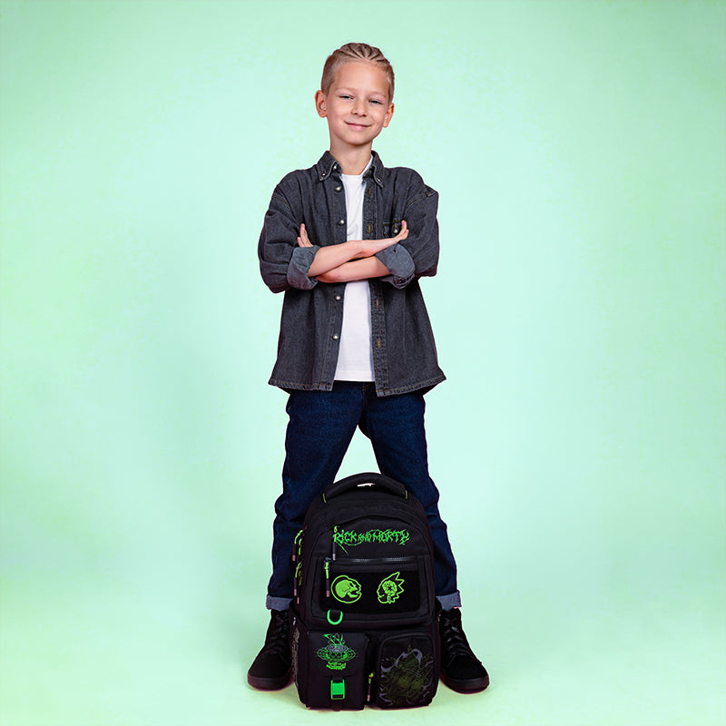 Рюкзак Kite Education teens Rick and Morty RM24-2587M