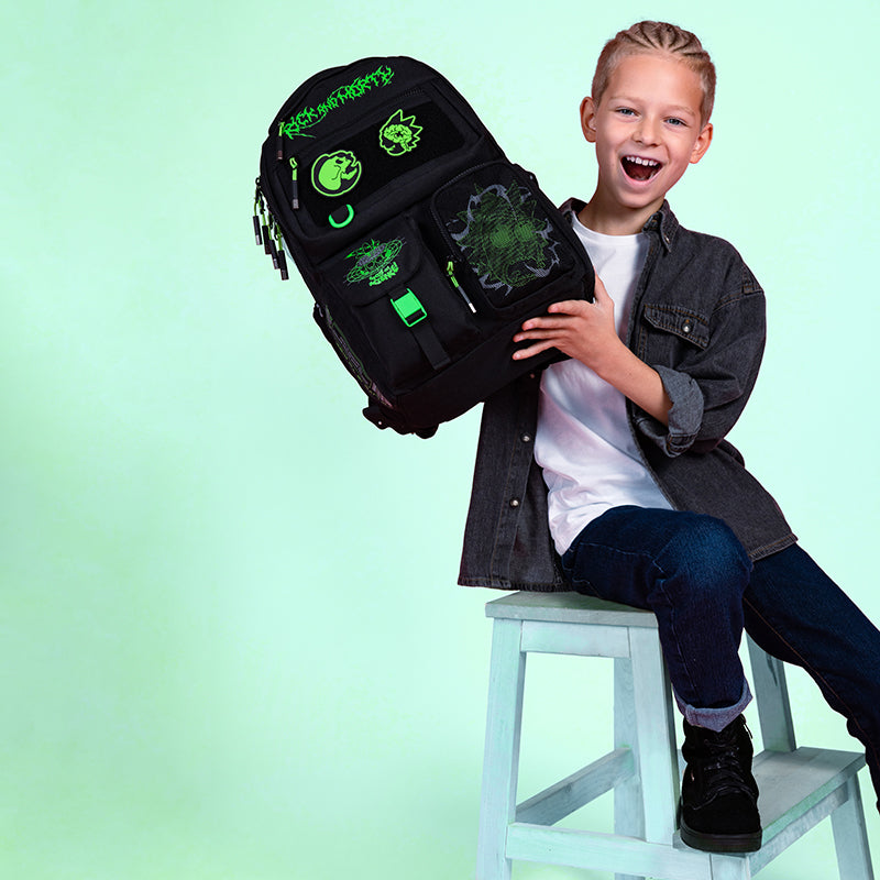 Рюкзак Kite Education teens Rick and Morty RM24-2587M