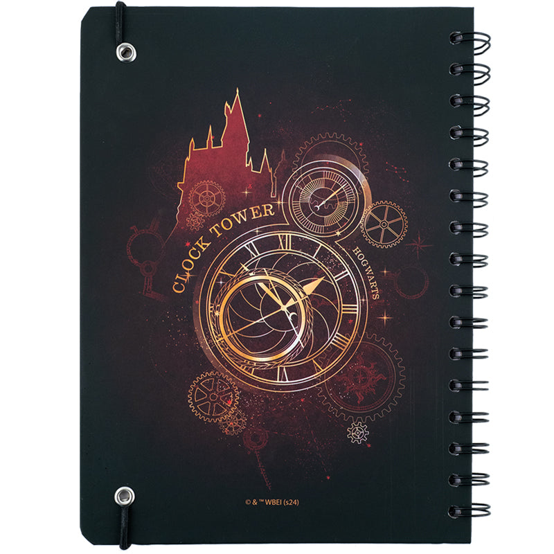 Блокнот на спіралі Harry Potter HP24-190, A5, 80 аркушів, клітинка
