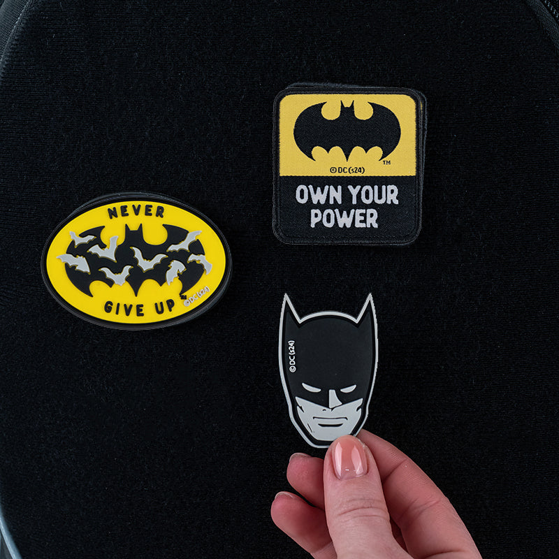 Набор бейджей на липучке Kite DC Comics Batman DC24-3012-1, 3 шт.