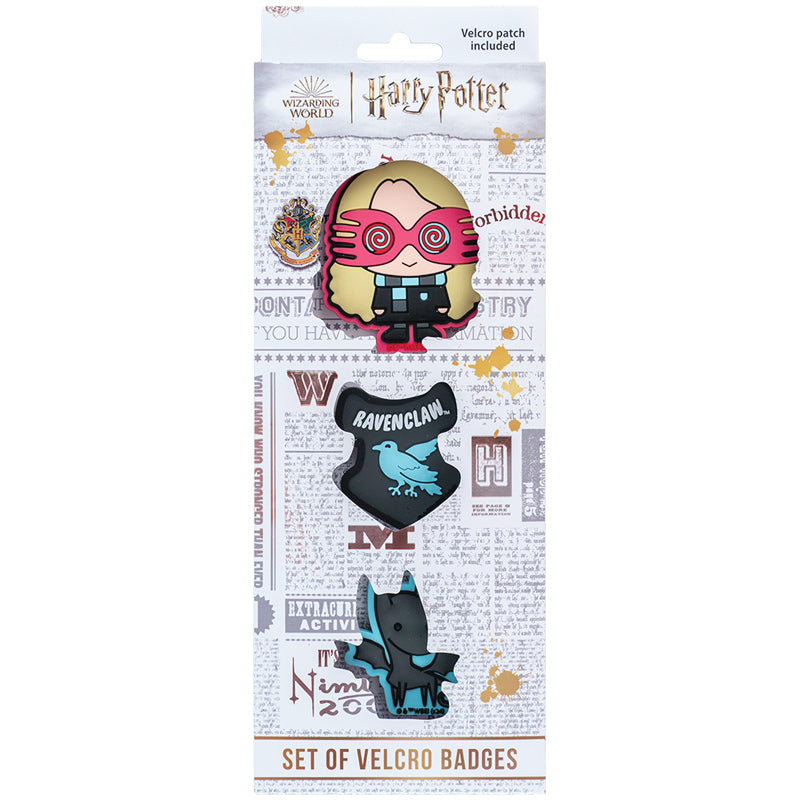 Набор бейджей на липучке Kite Harry Potter HP24-3012-3, 3 шт.