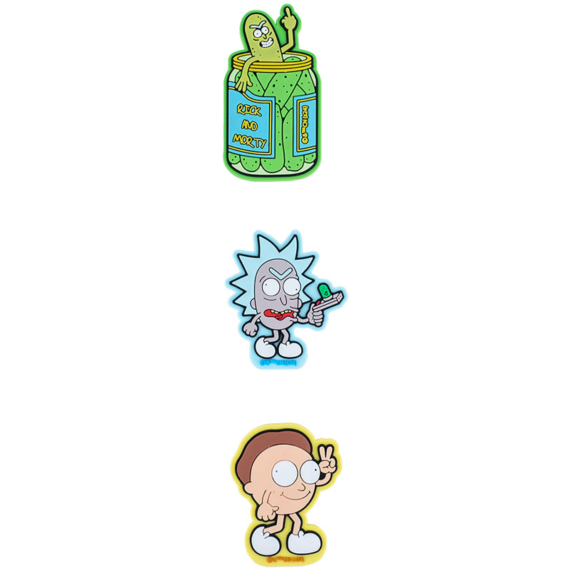 Набор бейджей на липучке Kite Rick and Morty RM24-3012, 3 шт.
