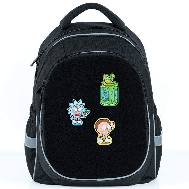 Набор бейджей на липучке Kite Rick and Morty RM24-3012, 3 шт.