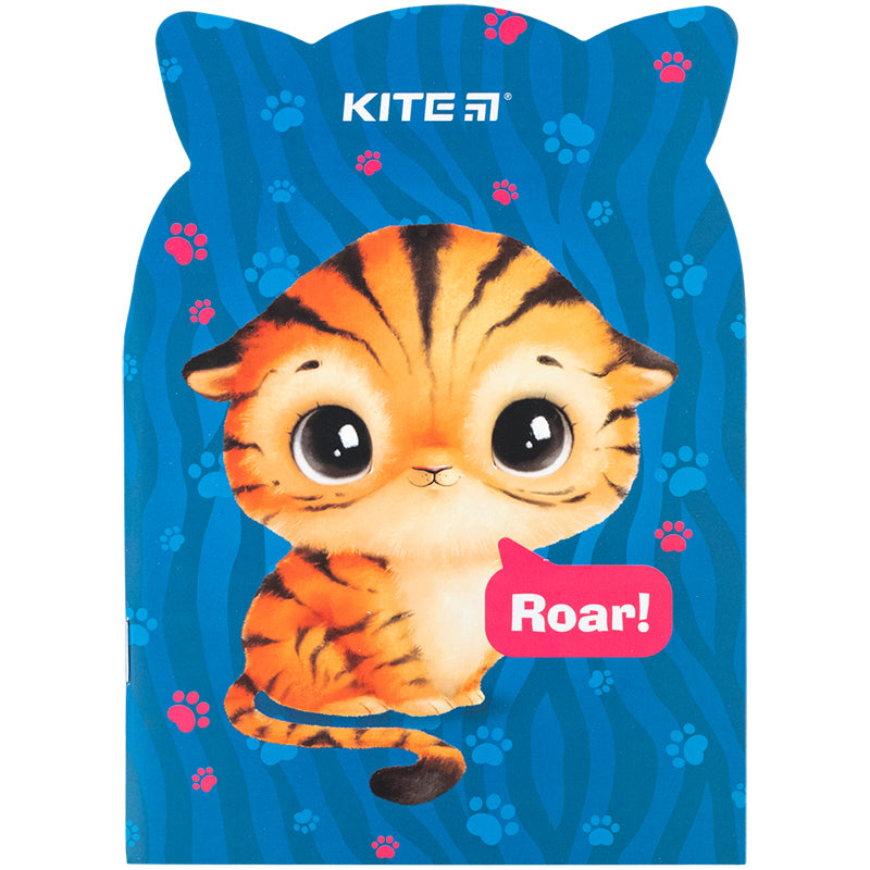 Блокнот Kite Roar cat K24-461-1, 48 аркушів, клітинка