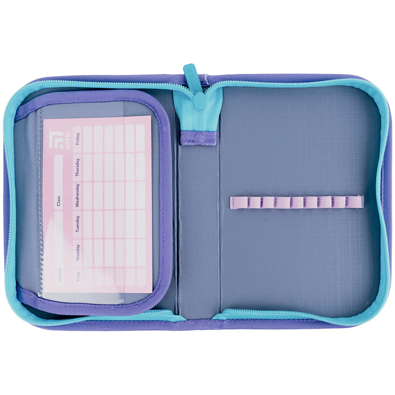 Пенал без наполнения Kite Catsline K24-621-3, 1 отделение, 1 отворот