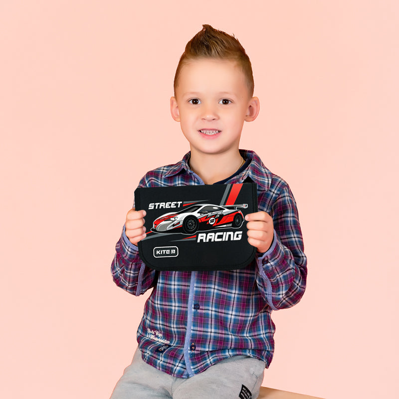 Пенал без наполнения Kite K24-621-4, 1 отделение, 1 отворот