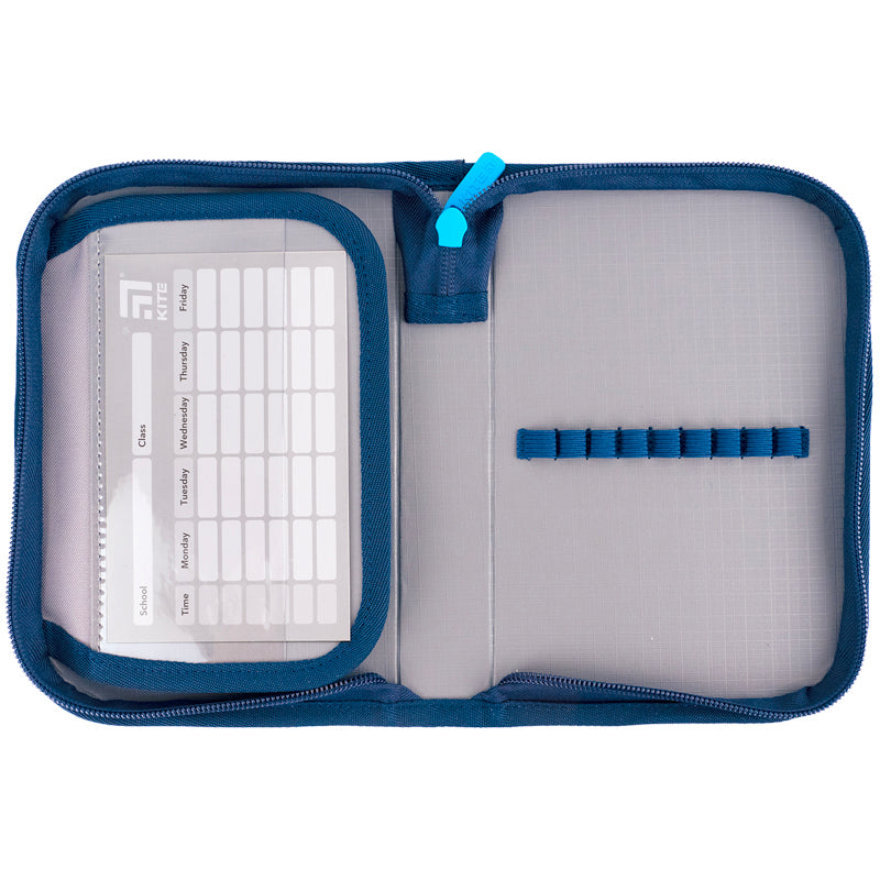 Пенал без наполнения Kite K24-621-8, 1 отделение, 1 отворот