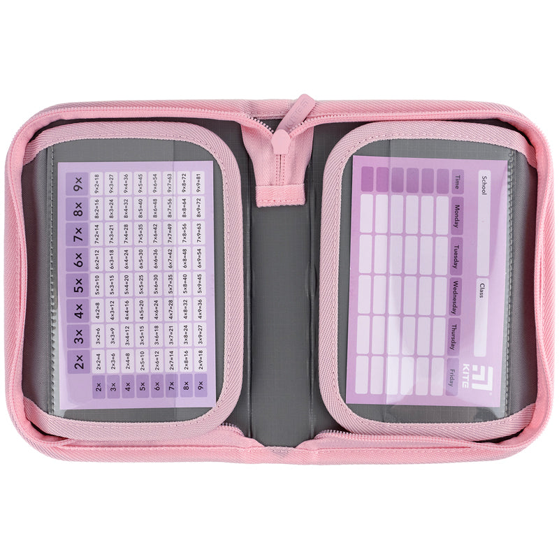 Пенал без наповнення Kite Hello Kitty HK24-622, 1 відділення, 2 відвороти