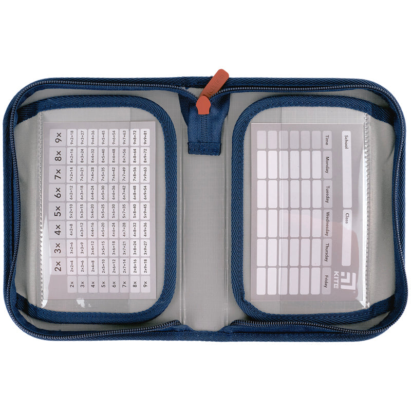 Пенал без наполнения Kite College Line K24-622-2, 1 отделение, 2 отворота