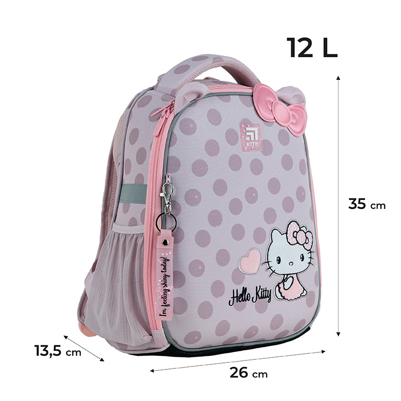 Рюкзак школьный каркасный Kite Education Hello Kitty HK24-555S